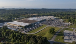 An aerial view of the Roper Corporation manufacturing facility in LaFayette GA