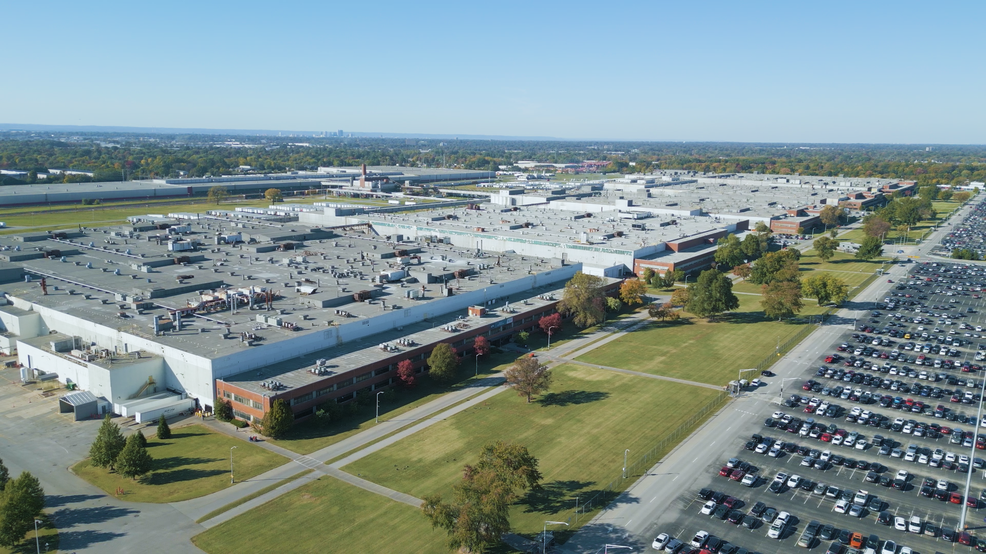 Aeriel view of Appliance Park, GE Appliances' Global Headquarters.