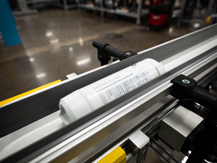 Each GE Appliances water filter is carefully tracked from start to finish ensuring integrity in every unit.