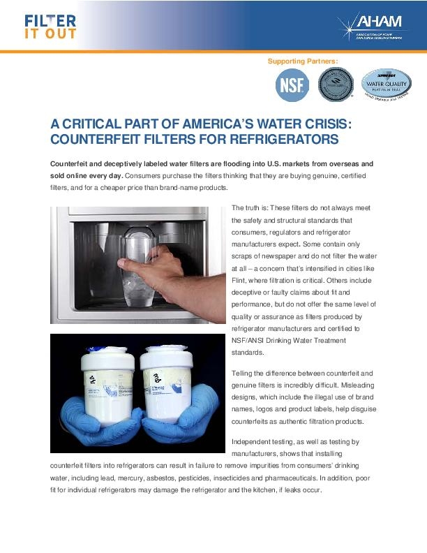 Filter It Out Fact Sheet