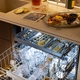 The Monogram™ Dishwasher enhances flexibility with a removable third rack and dedicated wash zone, creating space for taller items while ensuring thorough cleaning.