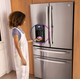 GE Profile Smart 4-Door French-Door Refrigerator with Kitchen Assistant