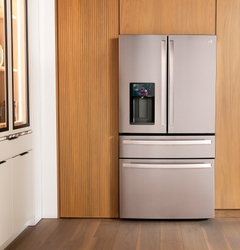 GE Profile Smart 4-Door French-Door Refrigerator with Kitchen Assistant