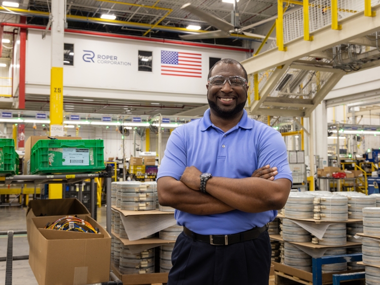 Luther Ingram Executive Director and Plant Manager of Roper Corporation