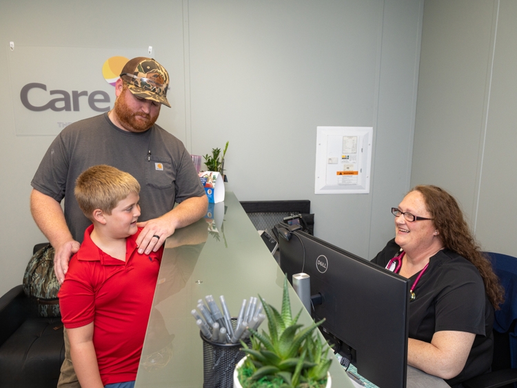 New on-site healthcare for Decatur employees at the Decatur Production Operation DPO in Decatur Alabama.