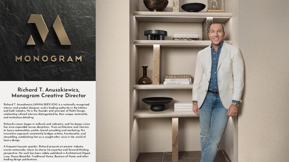 Richard T. Anuszkiewicz Creative Director of Monogram Appliances BIO
