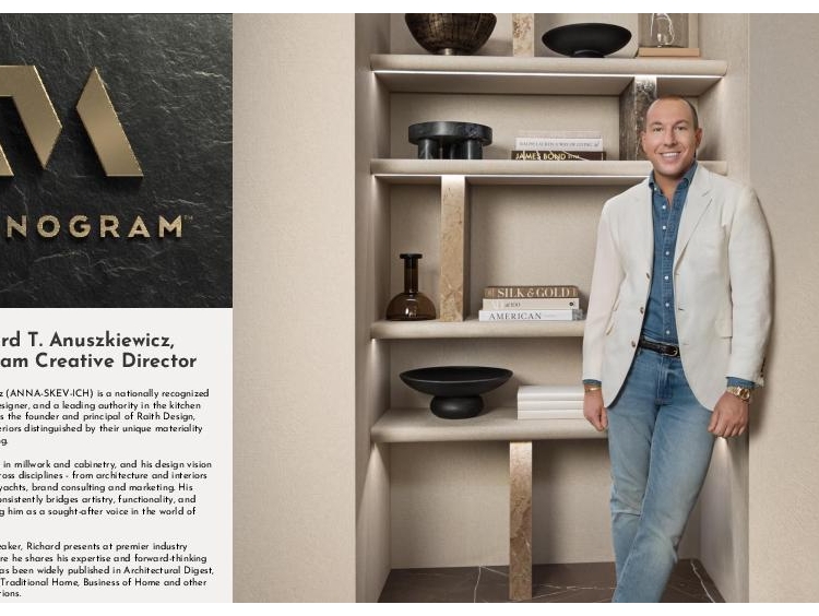 Richard T. Anuszkiewicz Creative Director of Monogram Appliances BIO Richard T. Anuszkiewicz Creative Director of Monogram Appliances BIO