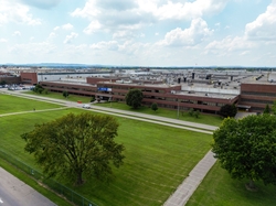 Aerial of AP2 Building at Appliance Park  home of front load laundry  fabrication and paint