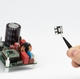 Texas Instruments Gallium Nitride GaN intelligent power module chip and a reference design.