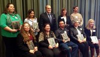 Recipients of Gerald W. May Outstanding Staff Awards Honored