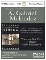 A. Gabriel Meléndez Discussion and Signing at UNM Bookstore 