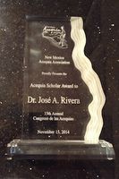 Rivera receives award for acequia work