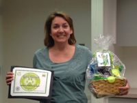 UNM Purchasing presents sustainability award