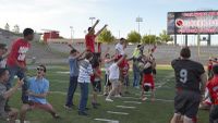 Lobo Football treated to Greek theater