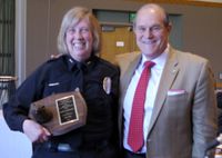 UNM Board of Regents present two staff awards