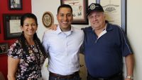 Lazo overcomes wounds of war to succeed