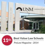 UNM School of Law ranked 11th among best value schools