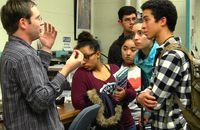 Physics & Astronomy hosts high school students for open house
