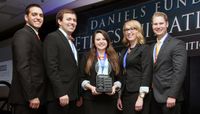 UNM Anderson School students take first place in ethics competition