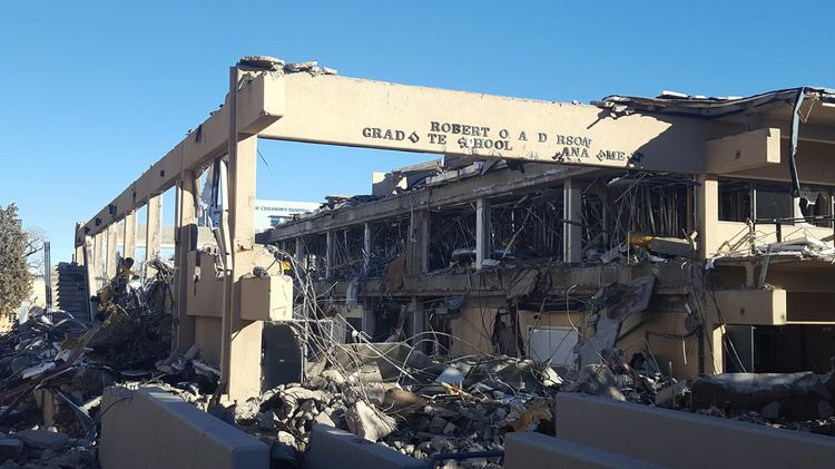 West Wing Demolition