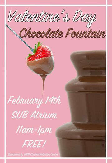 Valentine's Day fountain
