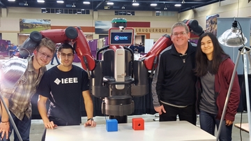 School of Engineering team wins first place at AFRL Spacecraft Robotics Challenge
