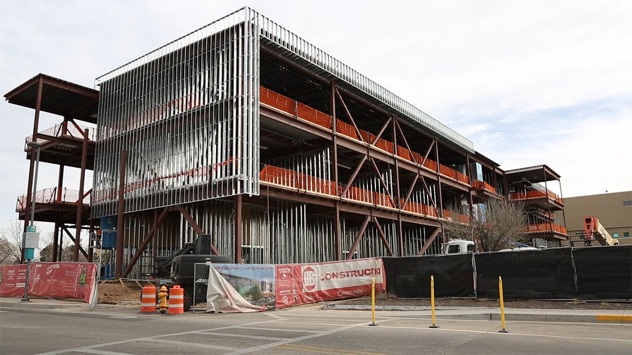 Health Education Building Phase 3 construction site