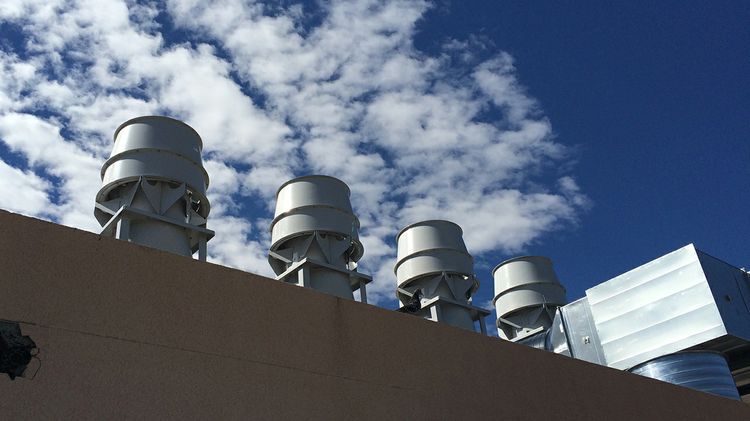 New Rooftop Lab Venitlation