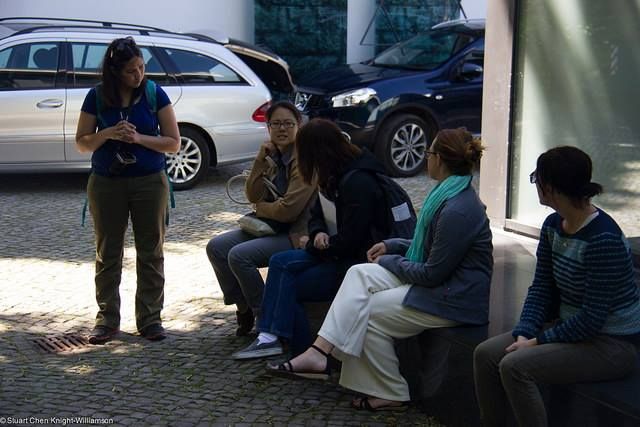 Streetside lecture