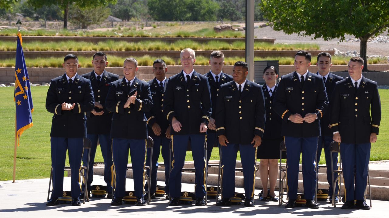 Unm Rotc UNM holds ceremony for graduating students commissioned in the United ...