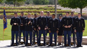 UNM holds ceremony for graduating students commissioned in the United States Army