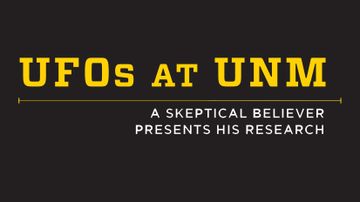 Willard Lecture Series to address UFO research