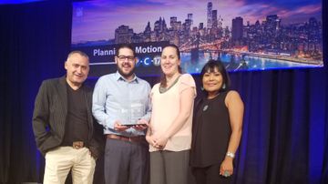UNM professor and class win national planning award