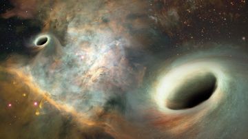 Groundbreaking discovery confirms existence of orbiting supermassive black holes