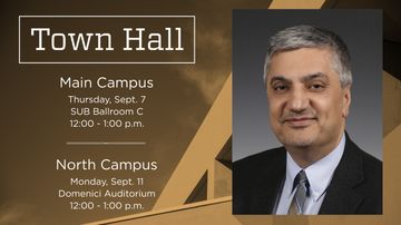Town halls scheduled for main and north campuses