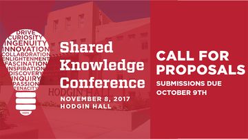 Shared Knowledge Conference accepting nominations & applications