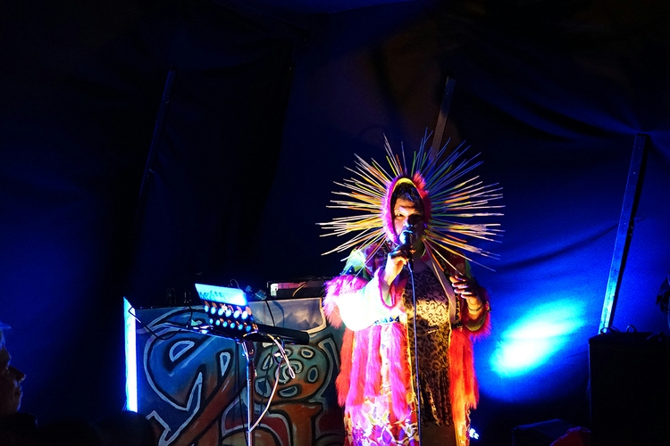 Artist Allison Akootchook Warden