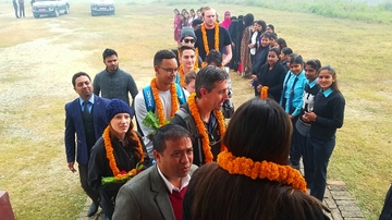 UNM students help Citizen Science Initiative in Nepal
