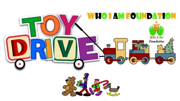 Donate new unwrapped toys for the Who I Am Foundation