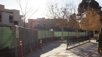 Changes made to pedestrian traffic routes around Smith Plaza