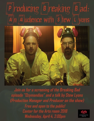 Breaking Bad event flyer