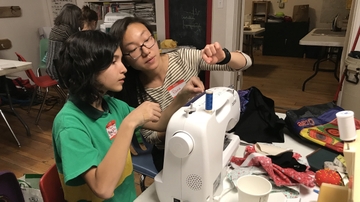 Honors College student forges a partnership with the Georgia O’Keeffe Museum & Girls Inc.