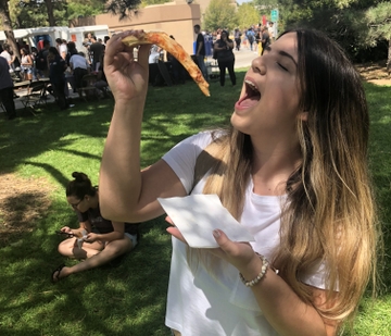A slice of happiness