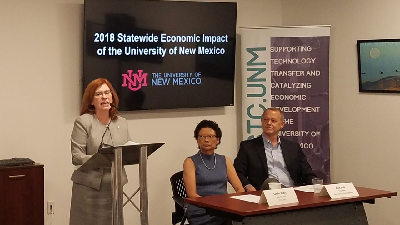 Statewide Economic Impact Report first to survey entire UNM system ...