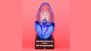Farris Engineering Center wins energy management award