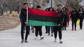 Black History Month kicks off with flag raising ceremony 