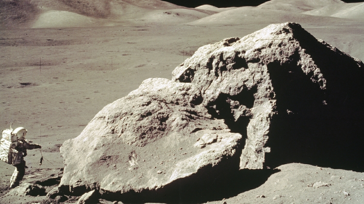 In this Apollo 17 
