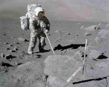 Lunar Module pilot Harrison H. Schmitt