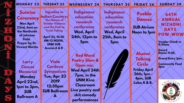 Nizhoni Days 2019 Flyer
