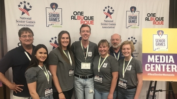 Communication & Journalism interns shine at National Senior Games